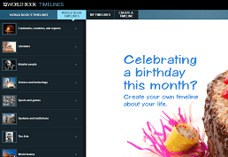 world book timelines screen shot