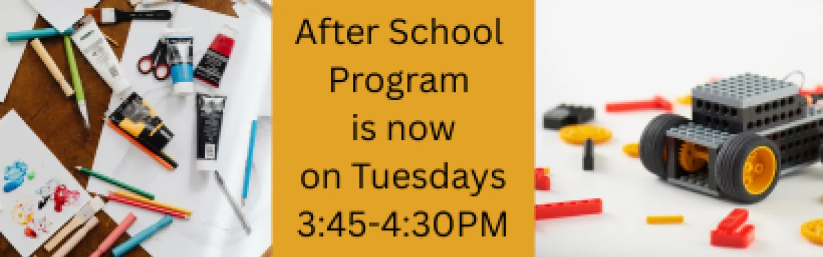 Art supplies and Legos